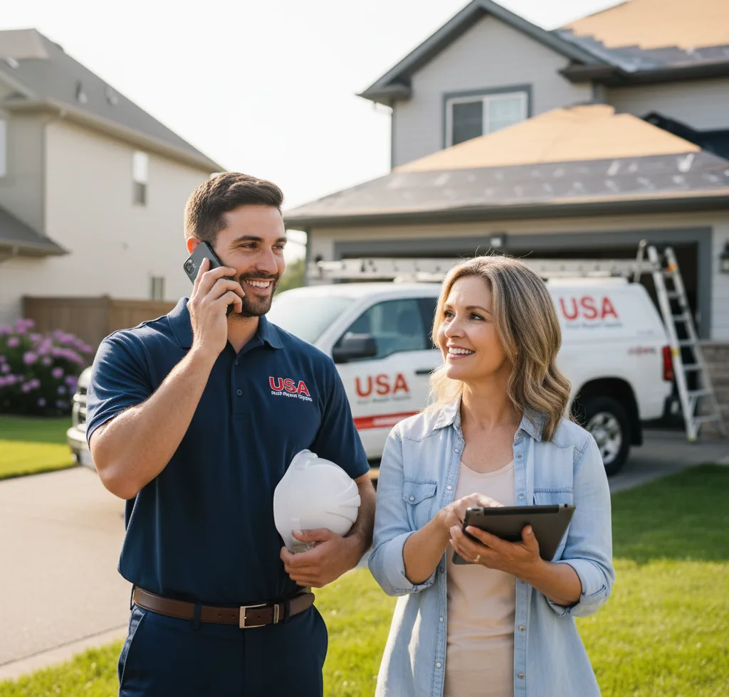 USA Roof Repair Experts customer support in Defiance